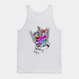 Flower and Sword Tank Top